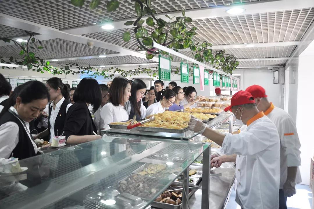 中国银行健力源餐厅甲方员工取餐