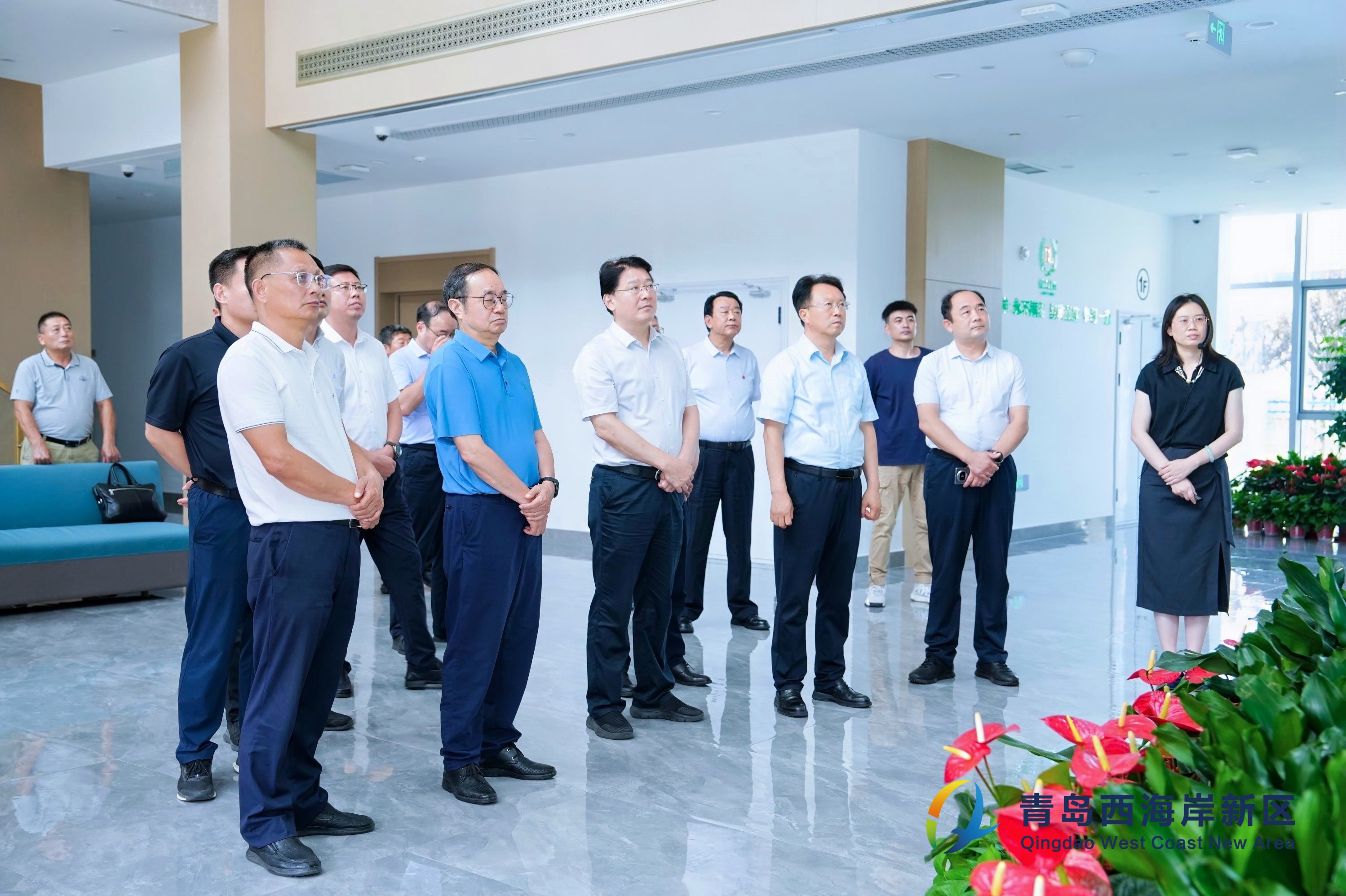 青岛市“十五五”种业发展规划暨青岛国际种都建设研讨会 与会领导、专家莅临集团青岛供应链基地考察