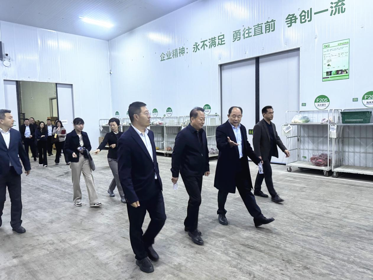 国家金融监督管理总局领导调研健力源北京供应链基地
